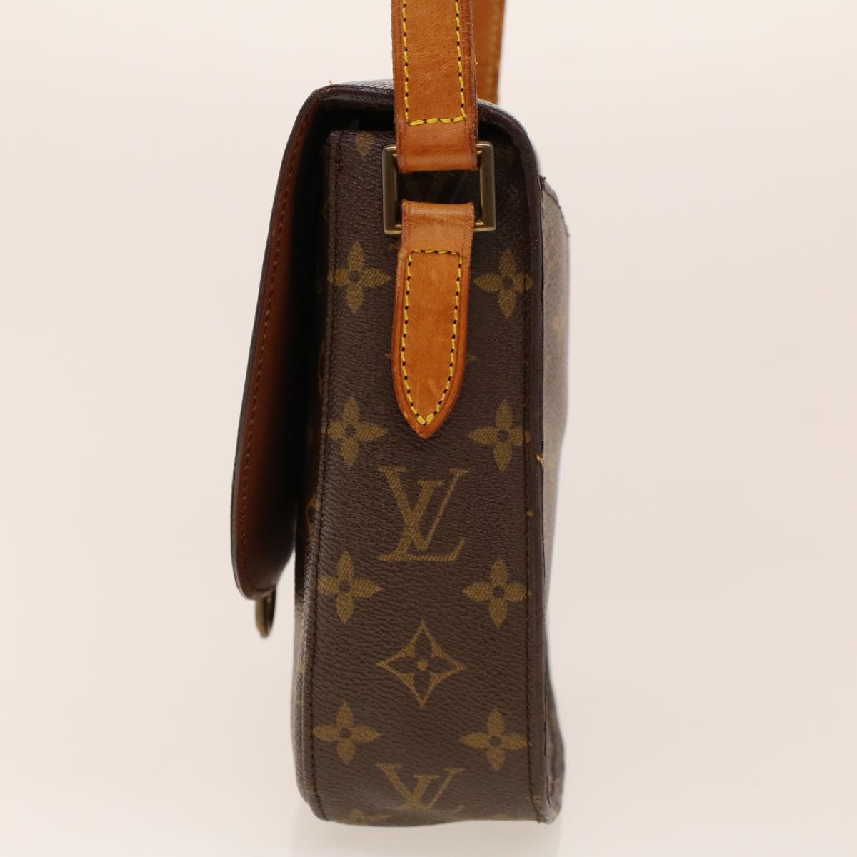 LOUIS VUITTON Monogram Saint Cloud GM Shoulder Bag M51242 LV Auth yk6901B