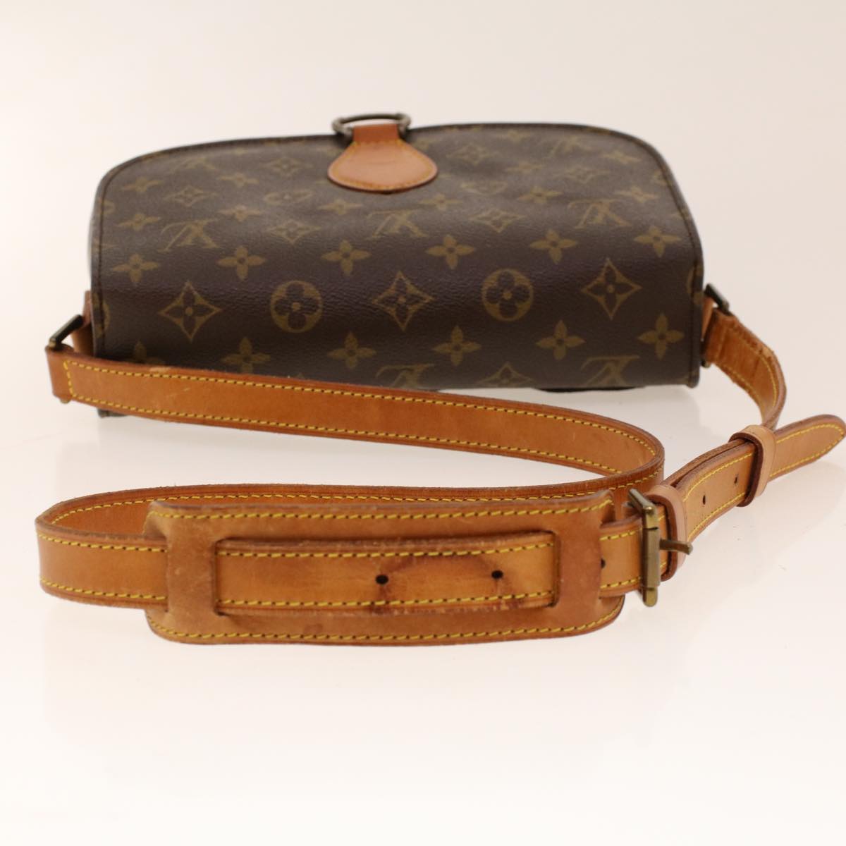 LOUIS VUITTON Monogram Saint Cloud GM Shoulder Bag M51242 LV Auth yk6901B