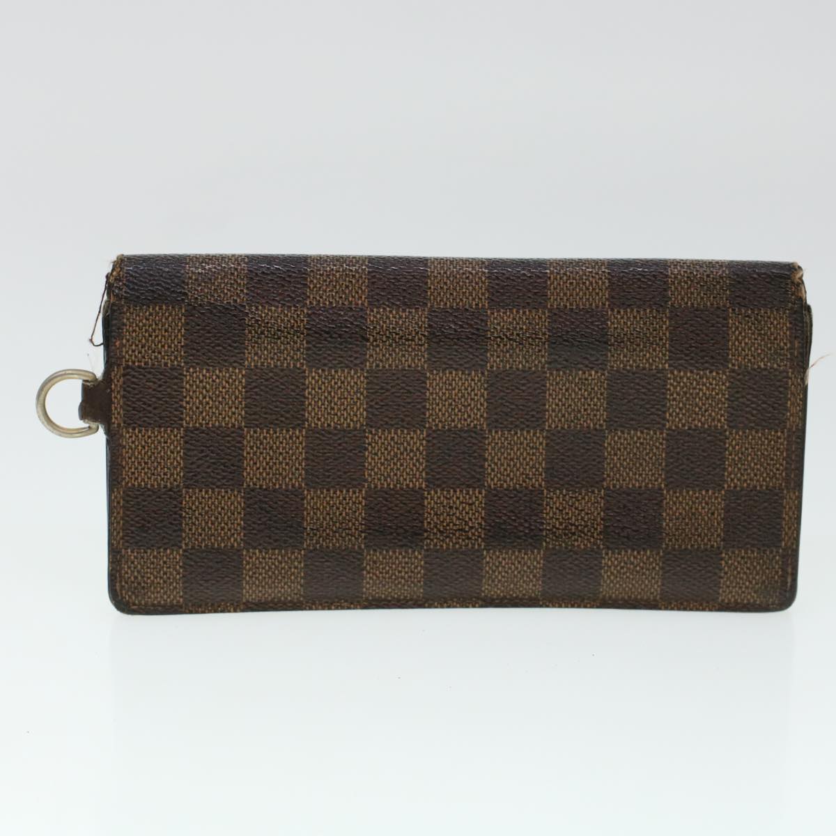 LOUIS VUITTON Monogram Damier Ebene Wallet 4Set LV Auth yk6914B