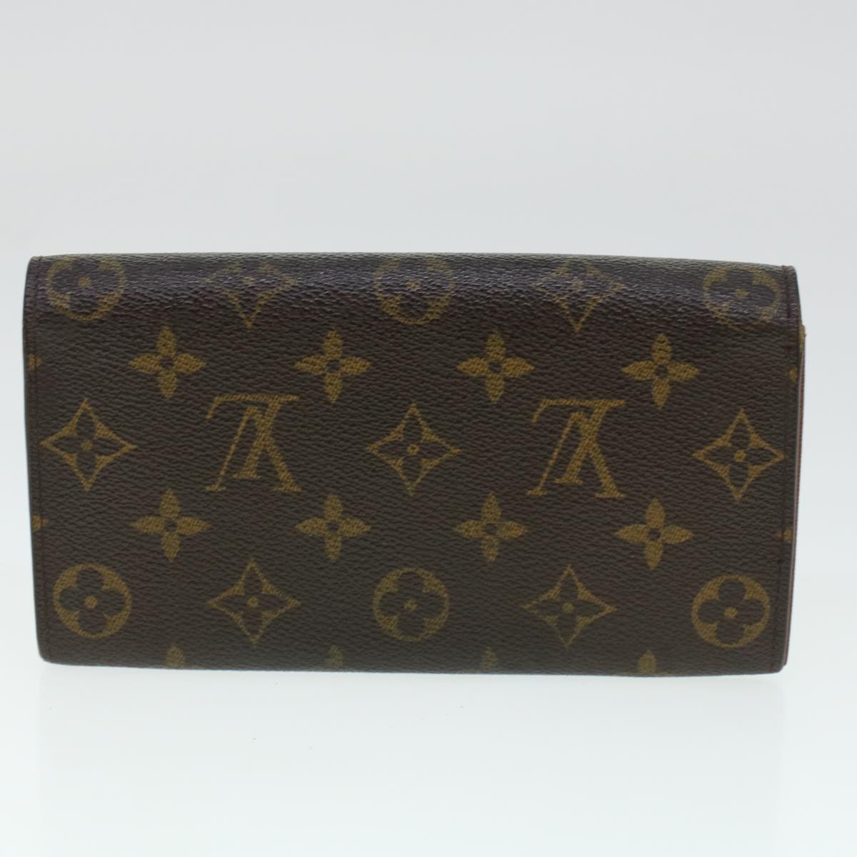 LOUIS VUITTON Monogram Damier Ebene Wallet 4Set LV Auth yk6914B