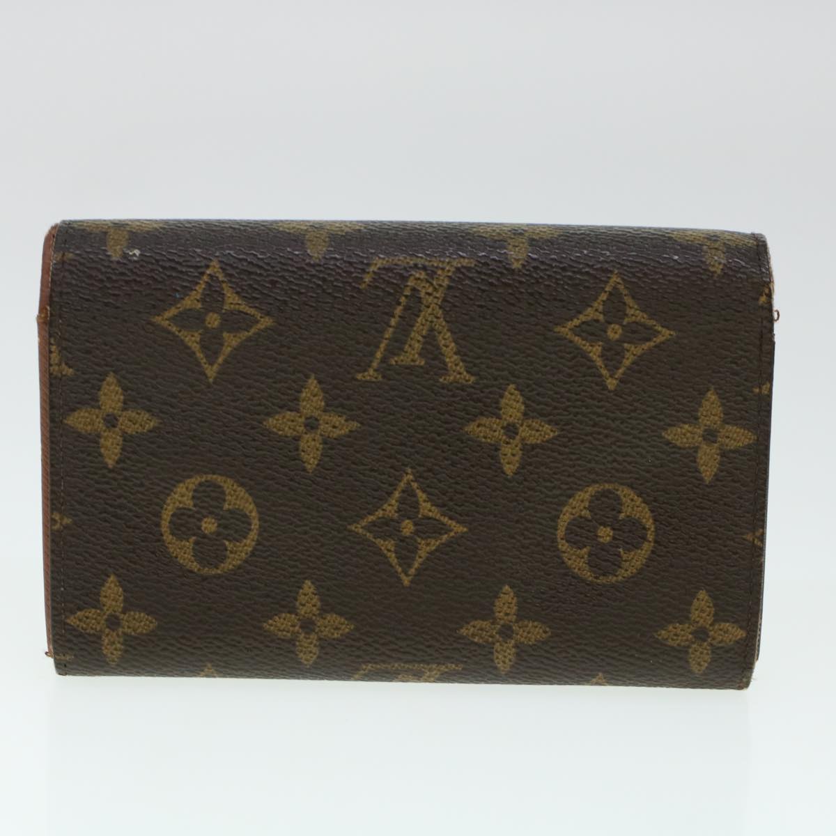 LOUIS VUITTON Monogram Damier Ebene Wallet 4Set LV Auth yk6914B