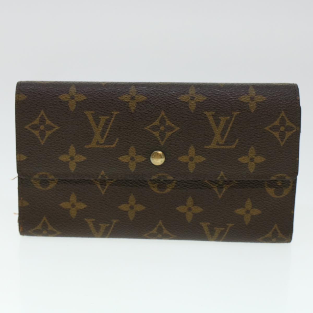 LOUIS VUITTON Monogram Damier Ebene Wallet 4Set LV Auth yk6914B