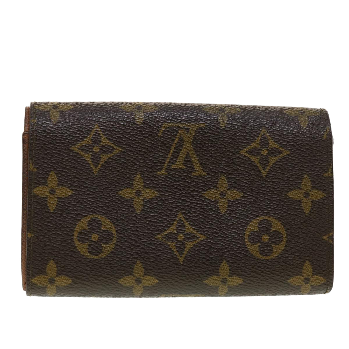 LOUIS VUITTON Monogram Porte Monnaie Billets Tresor Wallet M61730 Auth yk6921 - 0