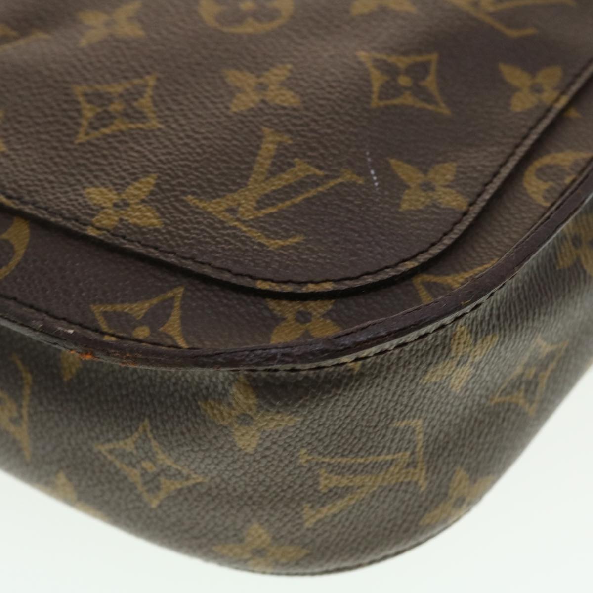 LOUIS VUITTON Monogram Saint Cloud GM Shoulder Bag M51242 LV Auth yk6931