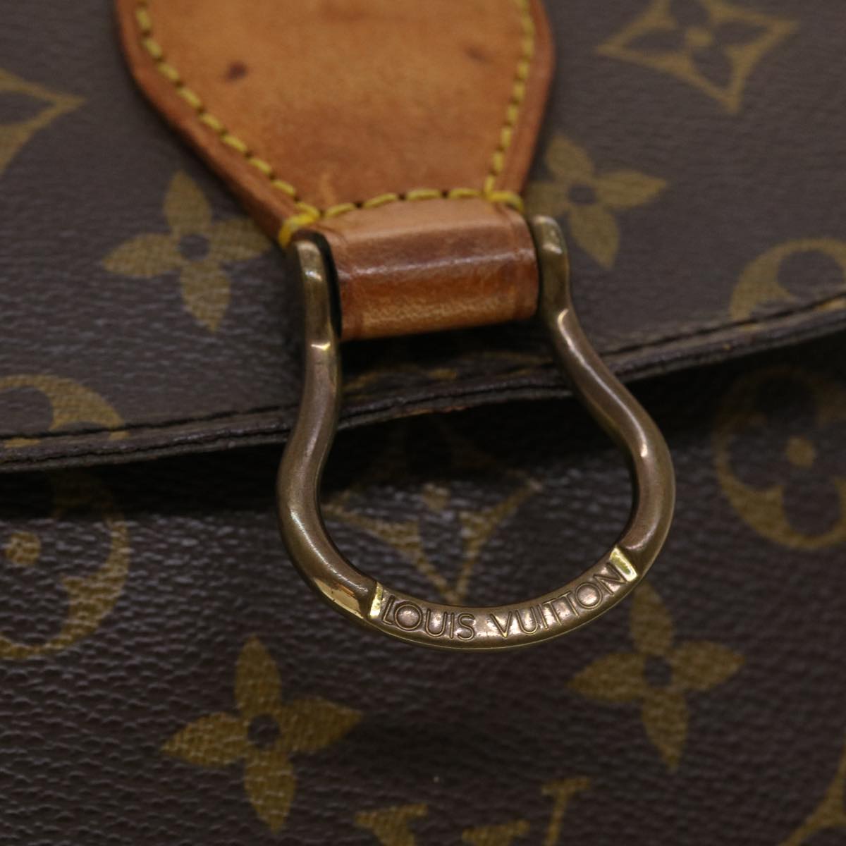 LOUIS VUITTON Monogram Saint Cloud GM Shoulder Bag M51242 LV Auth yk6931