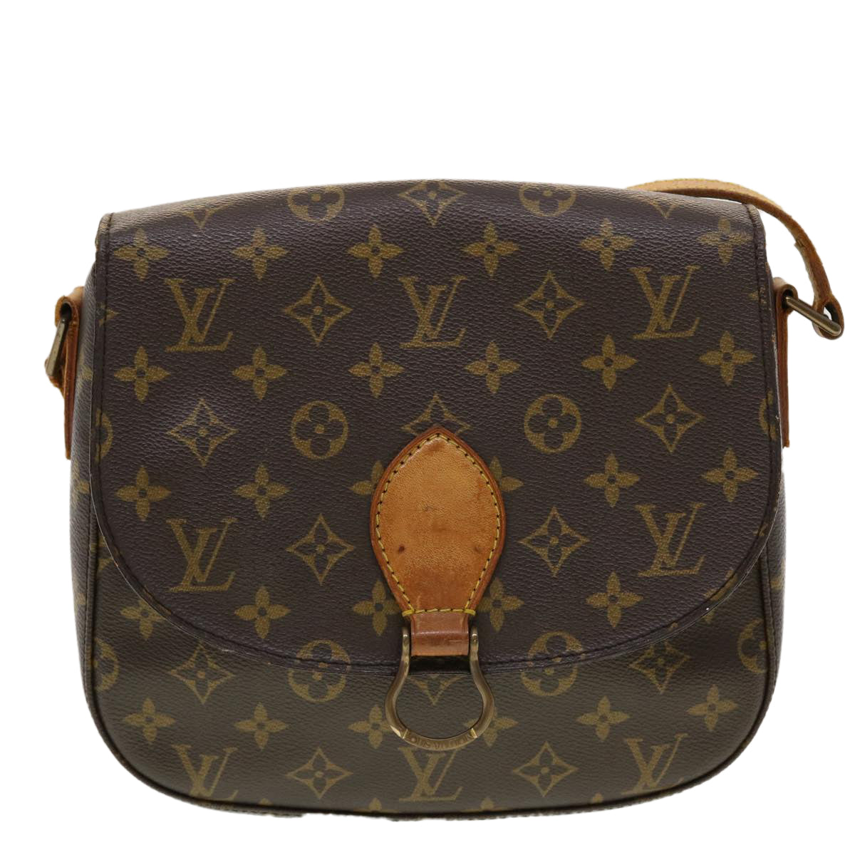 LOUIS VUITTON Monogram Saint Cloud GM Shoulder Bag M51242 LV Auth yk6931