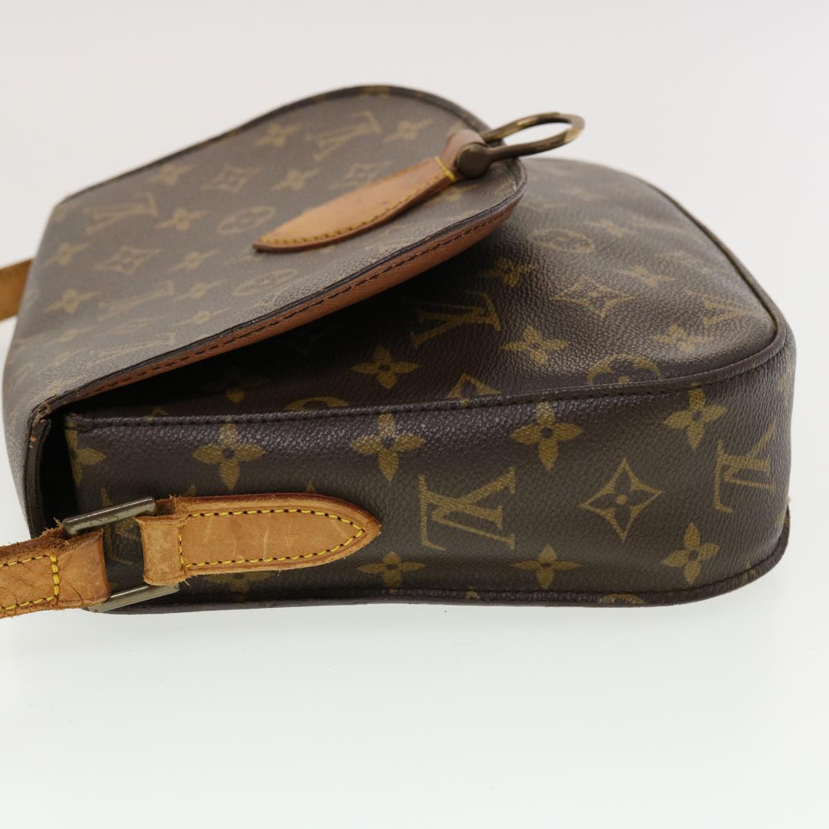 LOUIS VUITTON Monogram Saint Cloud GM Shoulder Bag M51242 LV Auth yk6931