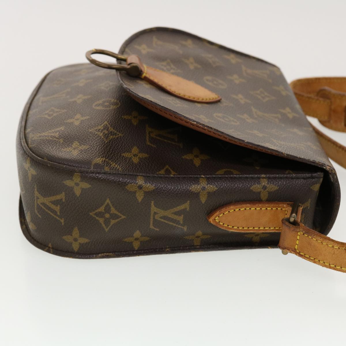 LOUIS VUITTON Monogram Saint Cloud GM Shoulder Bag M51242 LV Auth yk6931