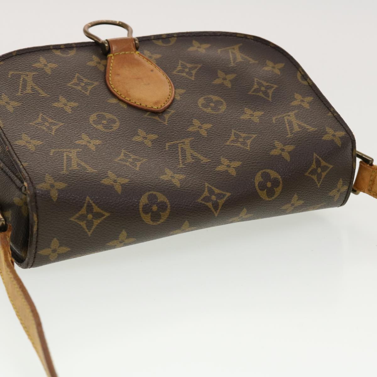 LOUIS VUITTON Monogram Saint Cloud GM Shoulder Bag M51242 LV Auth yk6931