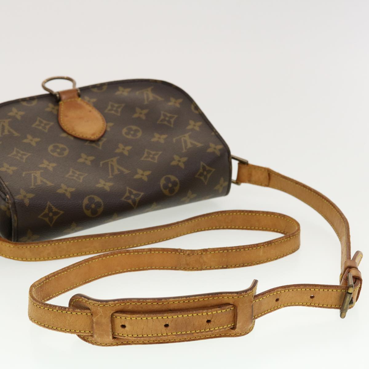 LOUIS VUITTON Monogram Saint Cloud GM Shoulder Bag M51242 LV Auth yk6931