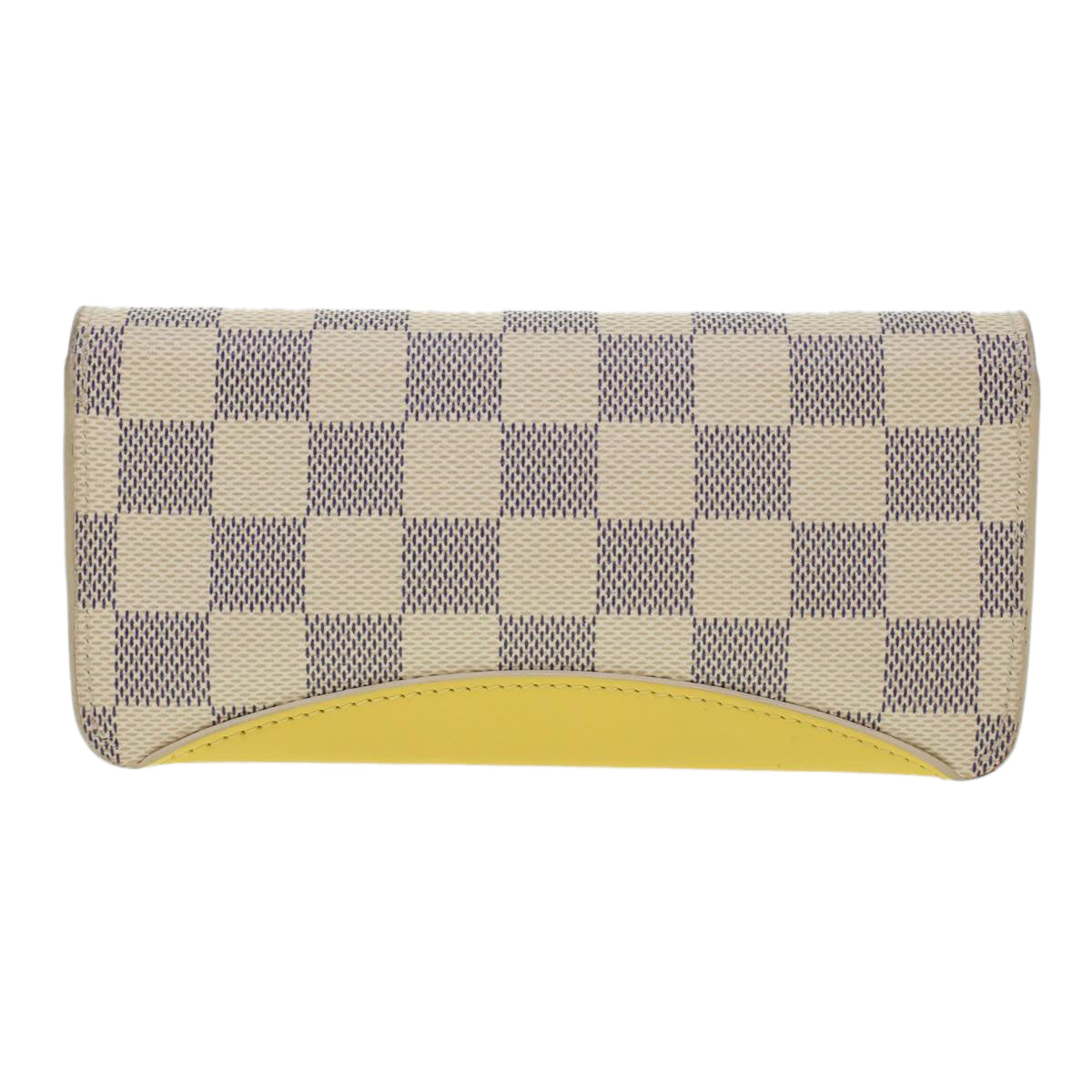 LOUIS VUITTON Damier Azur Etui Lunette Woody Glasses Case GI0388 LV Auth yk6958 - 0