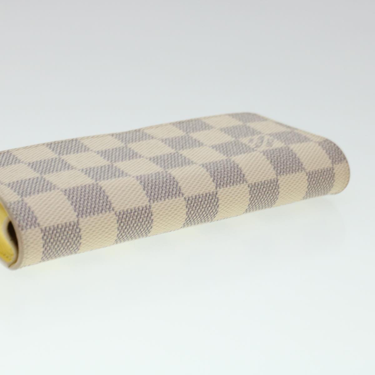 LOUIS VUITTON Damier Azur Etui Lunette Woody Glasses Case GI0388 LV Auth yk6958