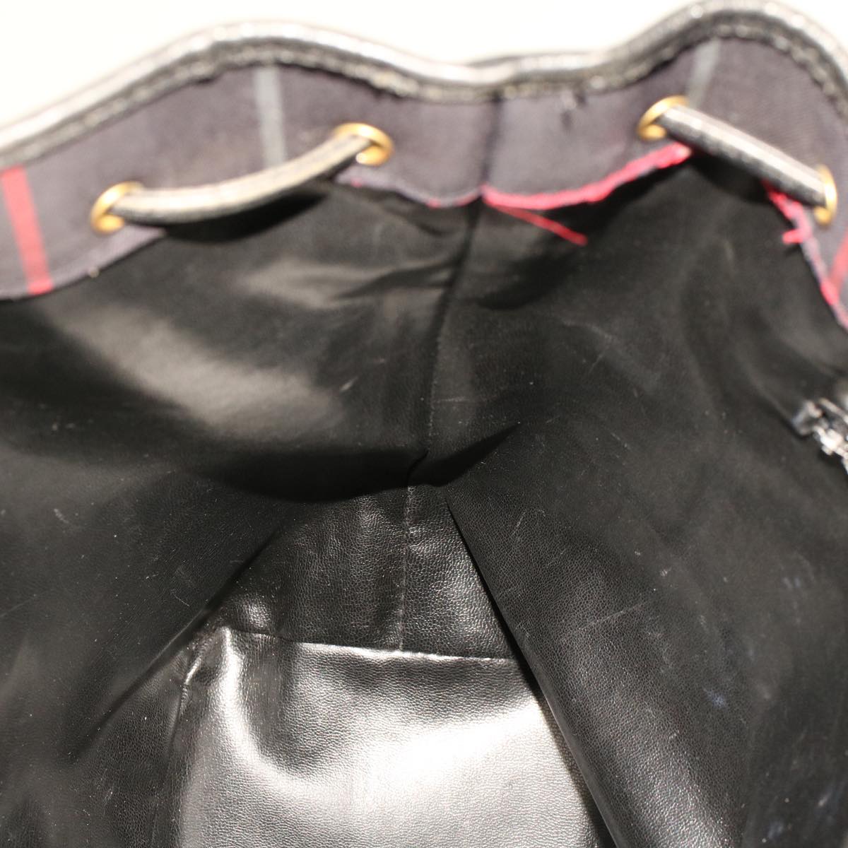 Burberrys Nova Check Shoulder Bag Nylon Navy Auth yk6959