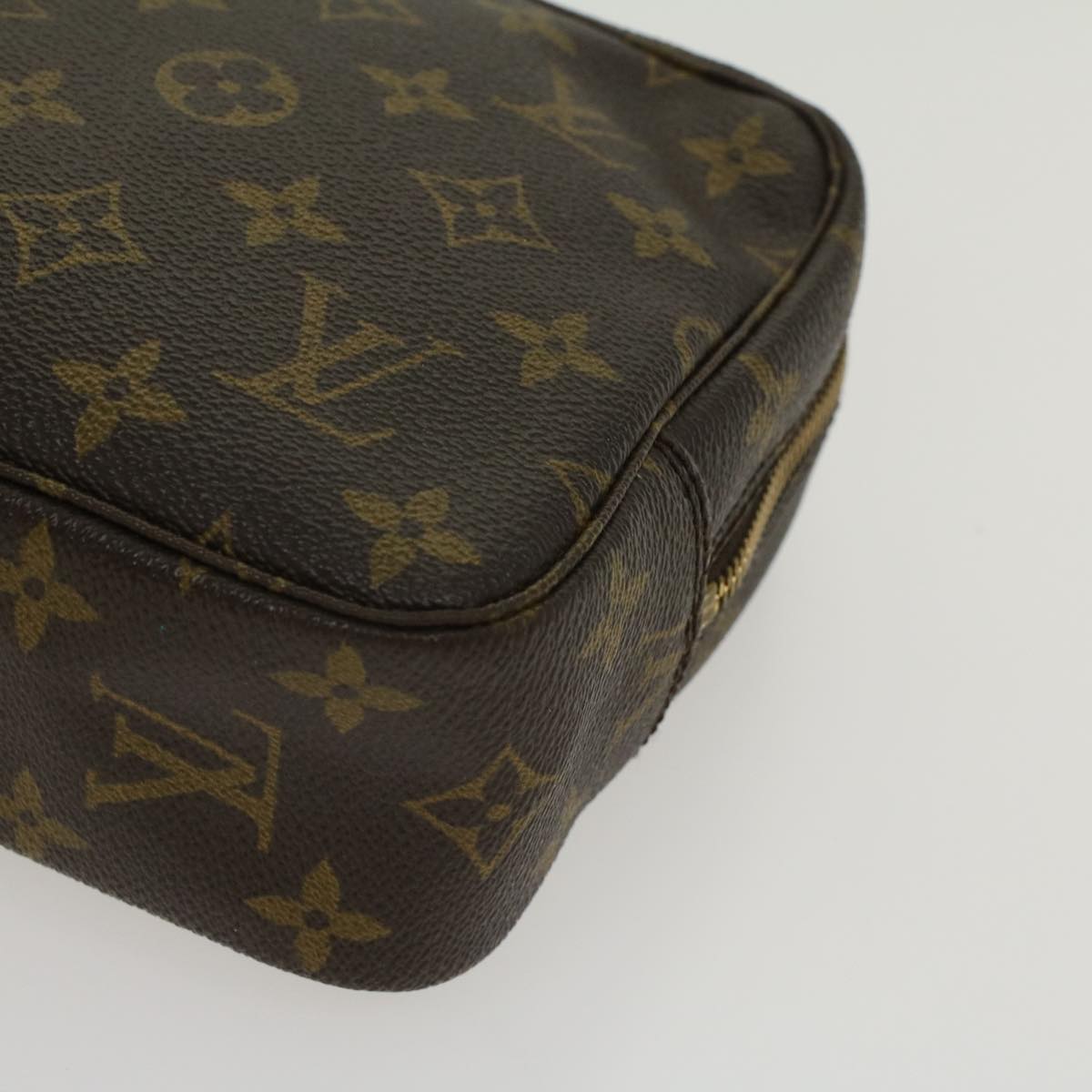 LOUIS VUITTON Monogram Trousse Toilette 23 Clutch Bag M47524 LV Auth yk6966