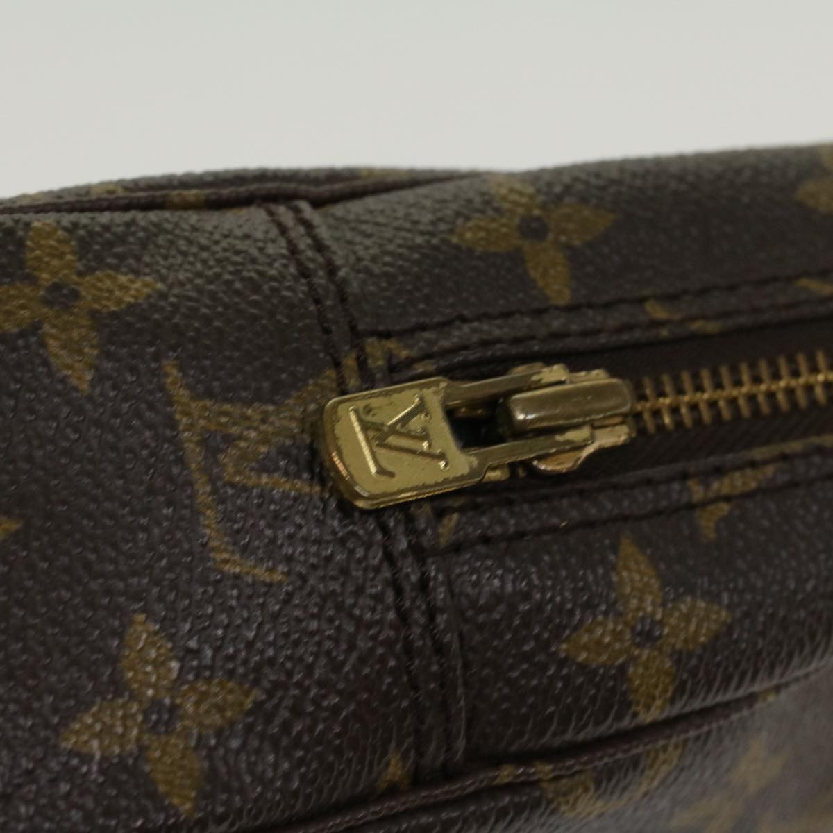 LOUIS VUITTON Monogram Trousse Toilette 23 Clutch Bag M47524 LV Auth yk6966