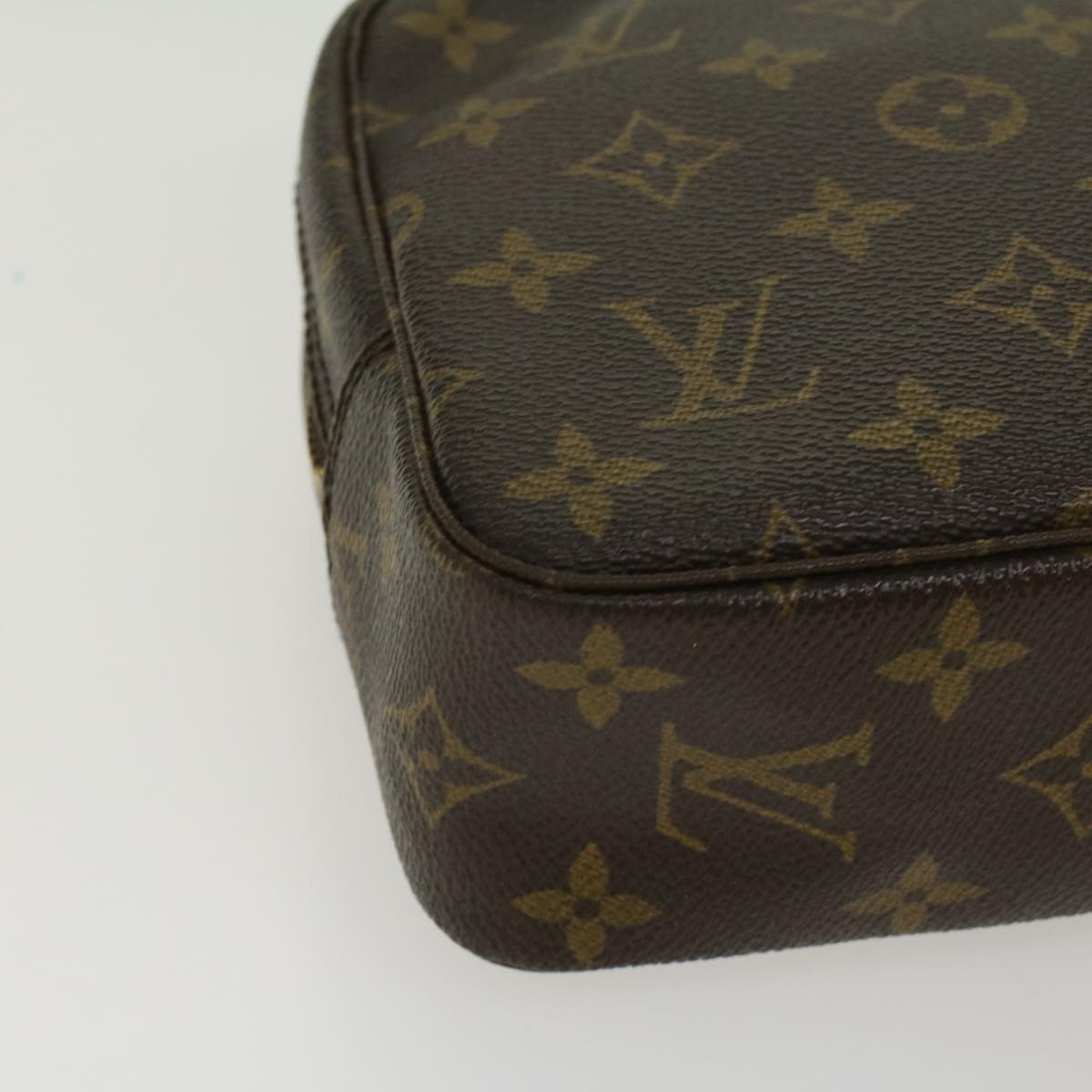 LOUIS VUITTON Monogram Trousse Toilette 23 Clutch Bag M47524 LV Auth yk6966