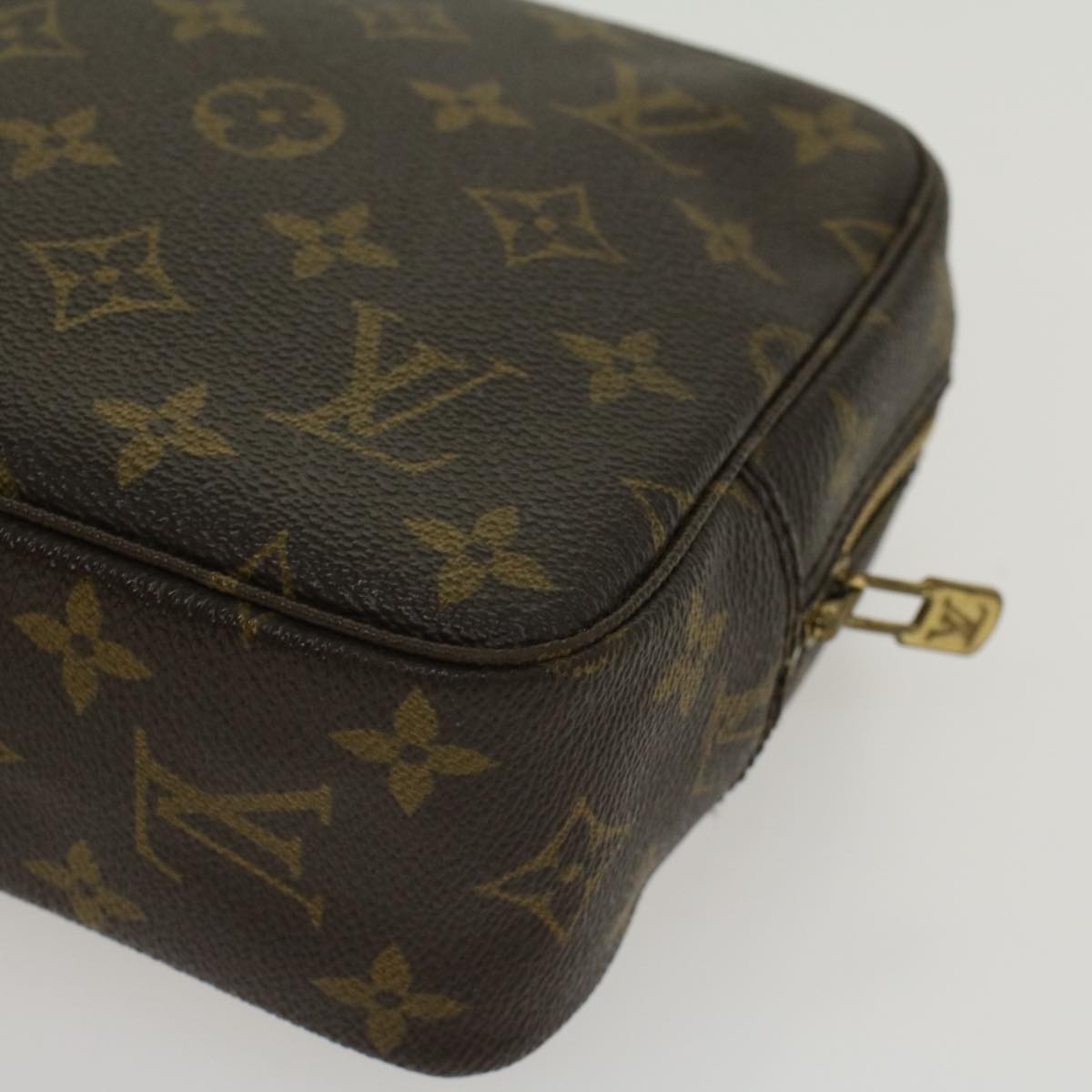 LOUIS VUITTON Monogram Trousse Toilette 23 Clutch Bag M47524 LV Auth yk6966