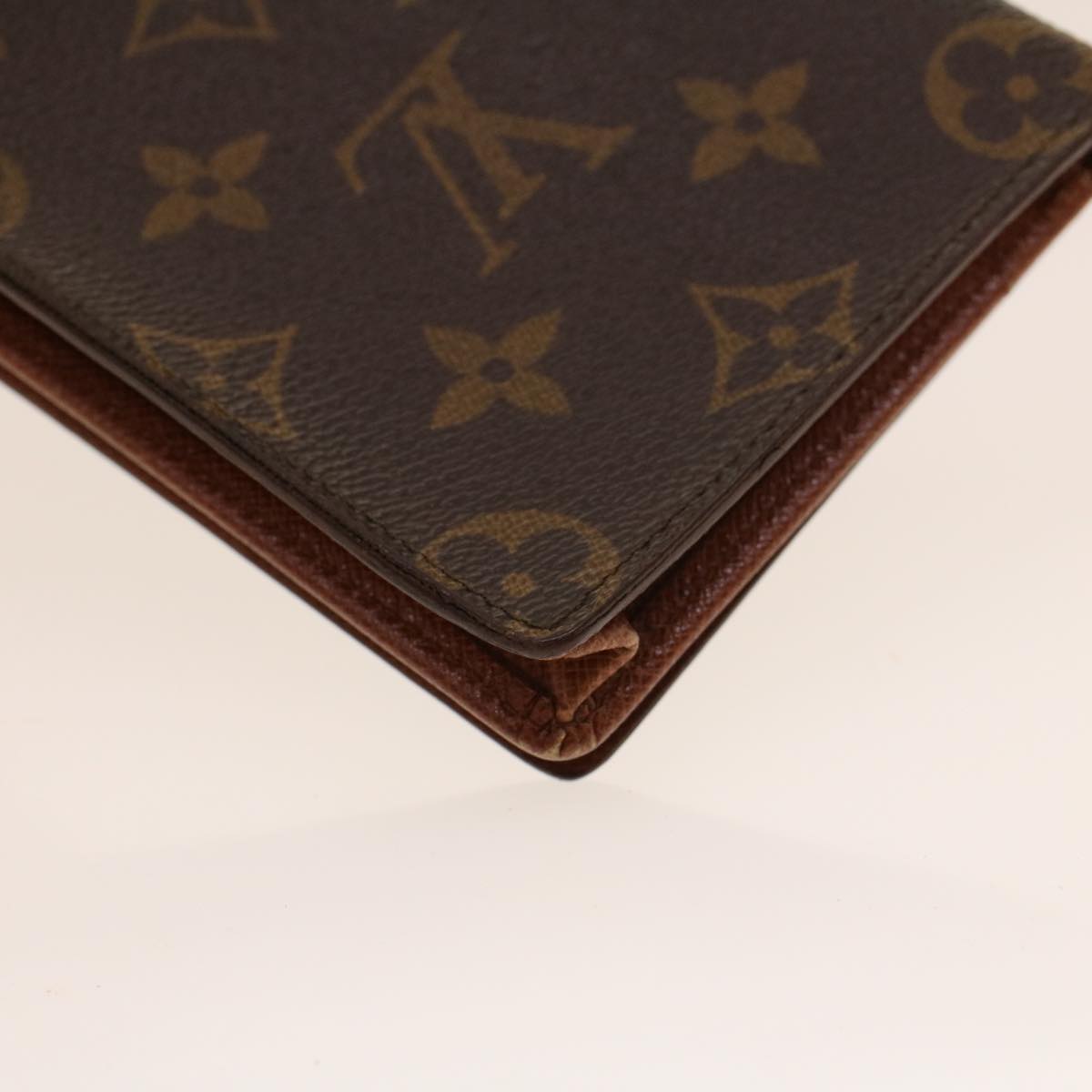 LOUIS VUITTON Monogram Porte Cartes Credit Yen Billfold Wallet M60825 LV yk6973