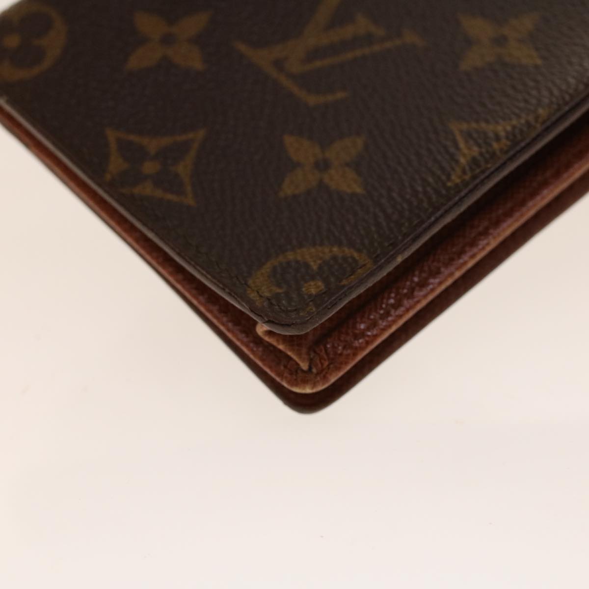 LOUIS VUITTON Monogram Porte Cartes Credit Yen Billfold Wallet M60825 LV yk6973