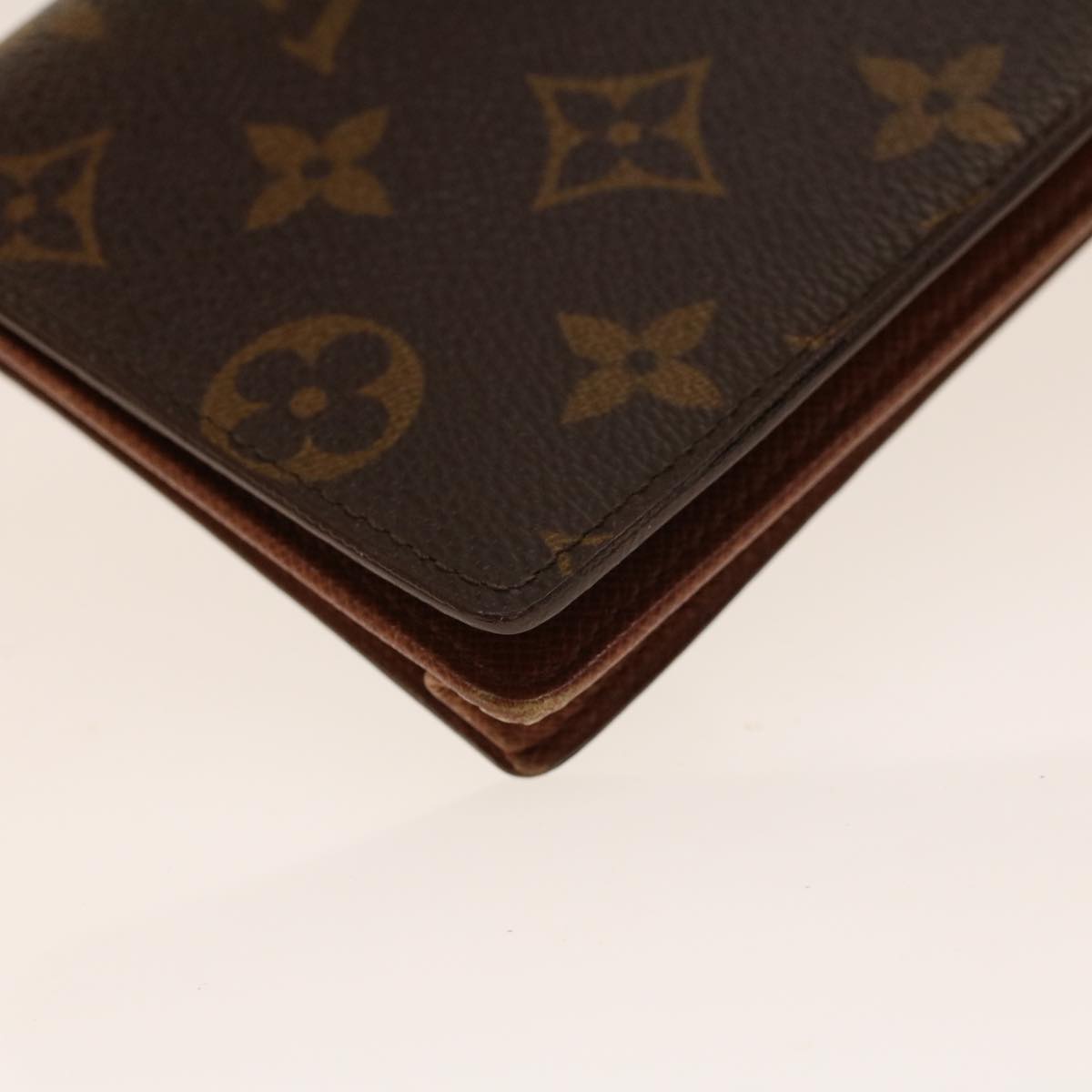 LOUIS VUITTON Monogram Porte Cartes Credit Yen Billfold Wallet M60825 LV yk6973