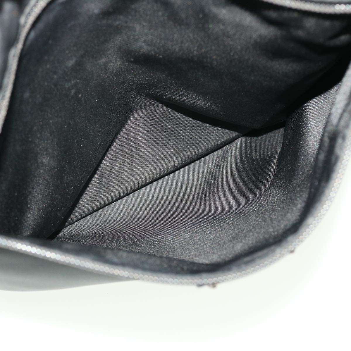 PRADA Shoulder Bag Nylon Black Auth yk6980