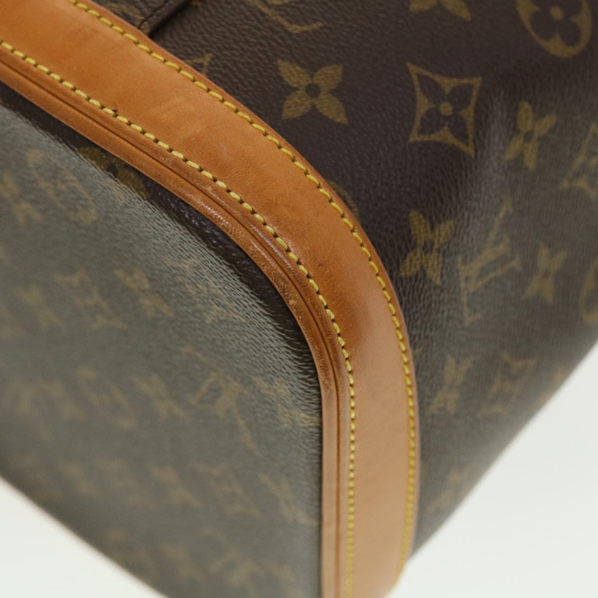 LOUIS VUITTON Monogram Nice Hand Bag 2way M47280 LV Auth yk7060B