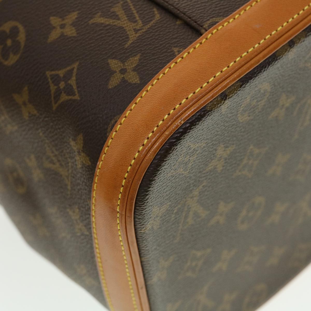 LOUIS VUITTON Monogram Nice Hand Bag 2way M47280 LV Auth yk7060B