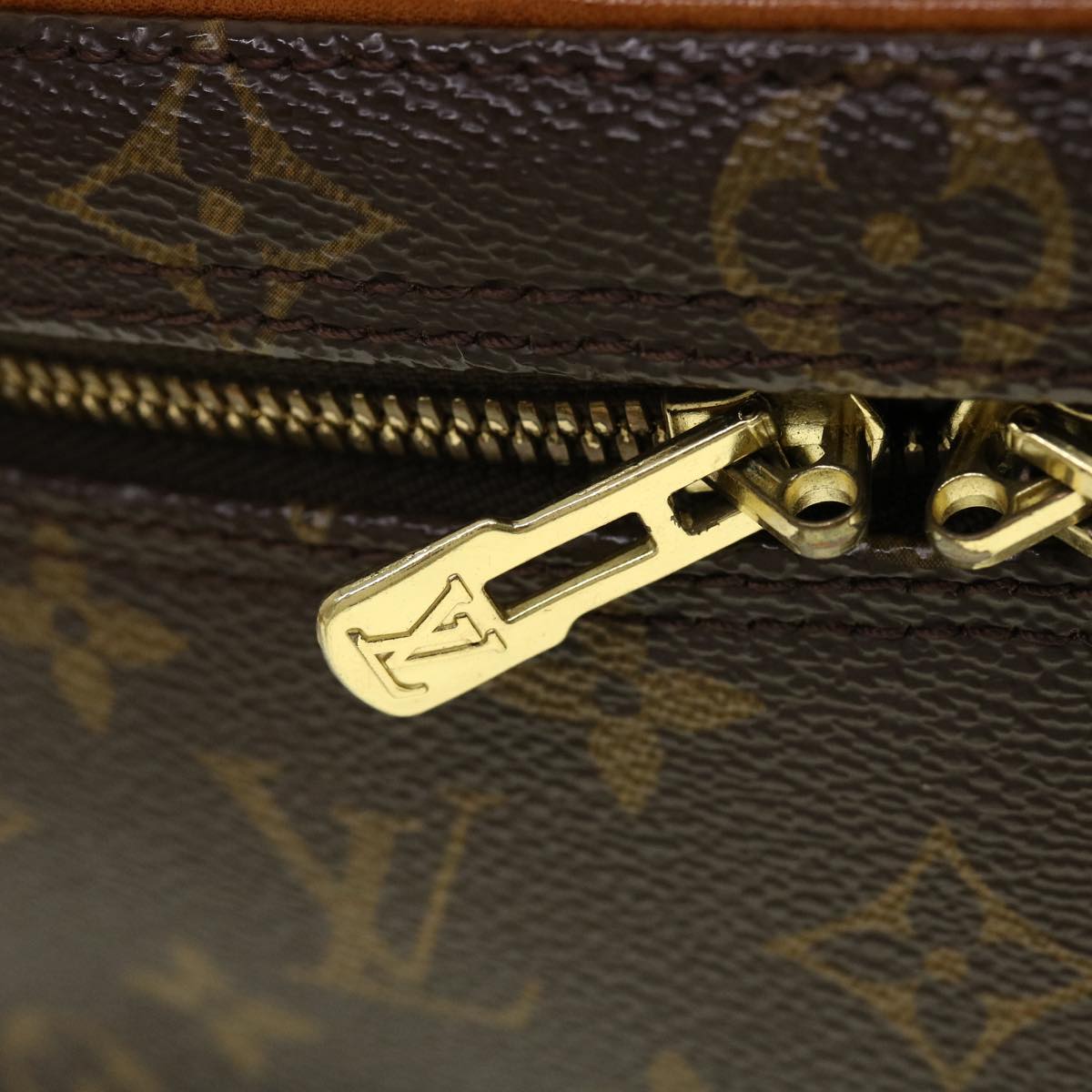 LOUIS VUITTON Monogram Nice Hand Bag 2way M47280 LV Auth yk7060B