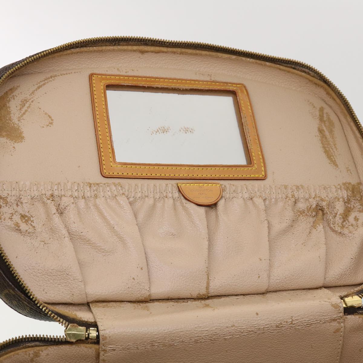 LOUIS VUITTON Monogram Nice Hand Bag 2way M47280 LV Auth yk7060B