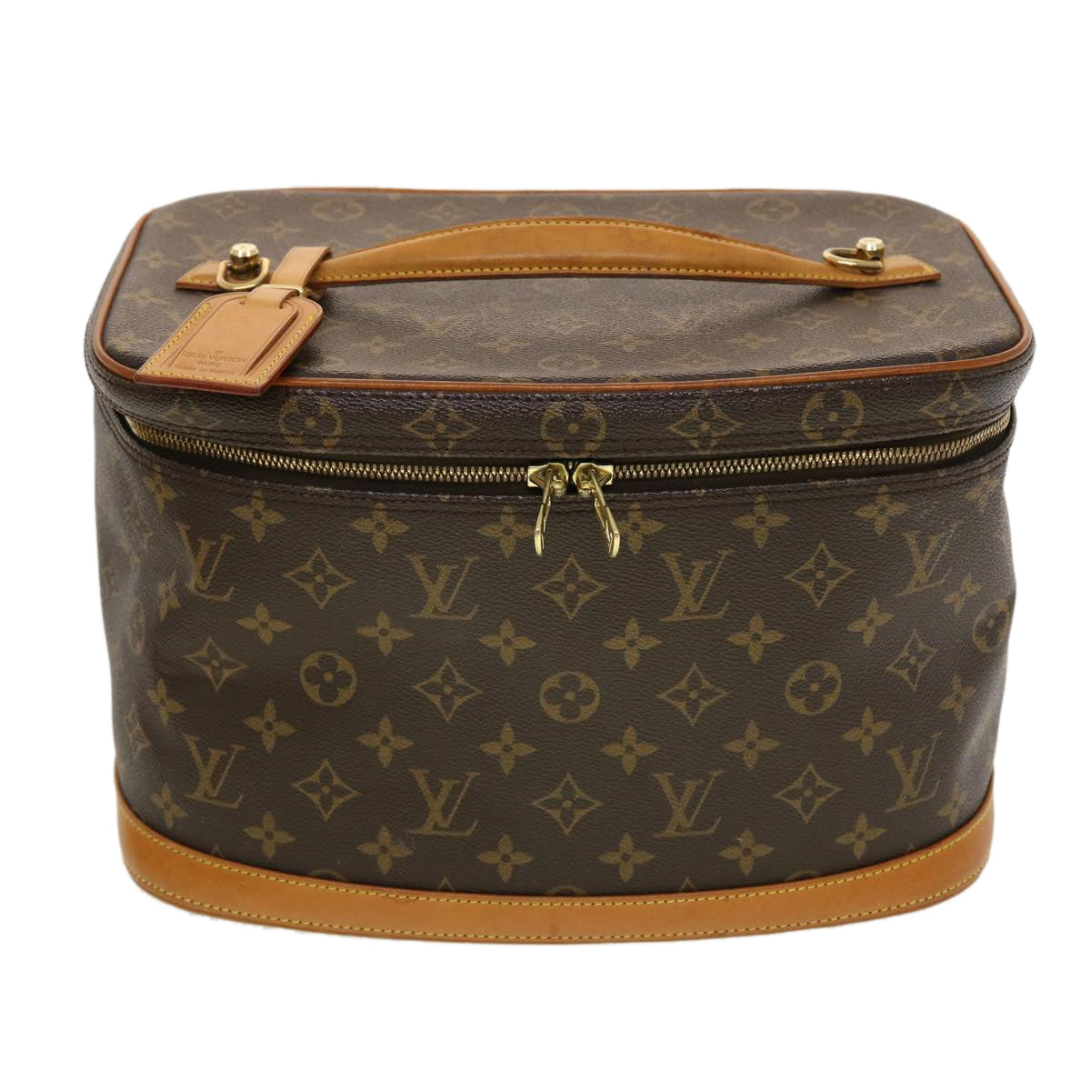 LOUIS VUITTON Monogram Nice Hand Bag 2way M47280 LV Auth yk7060B