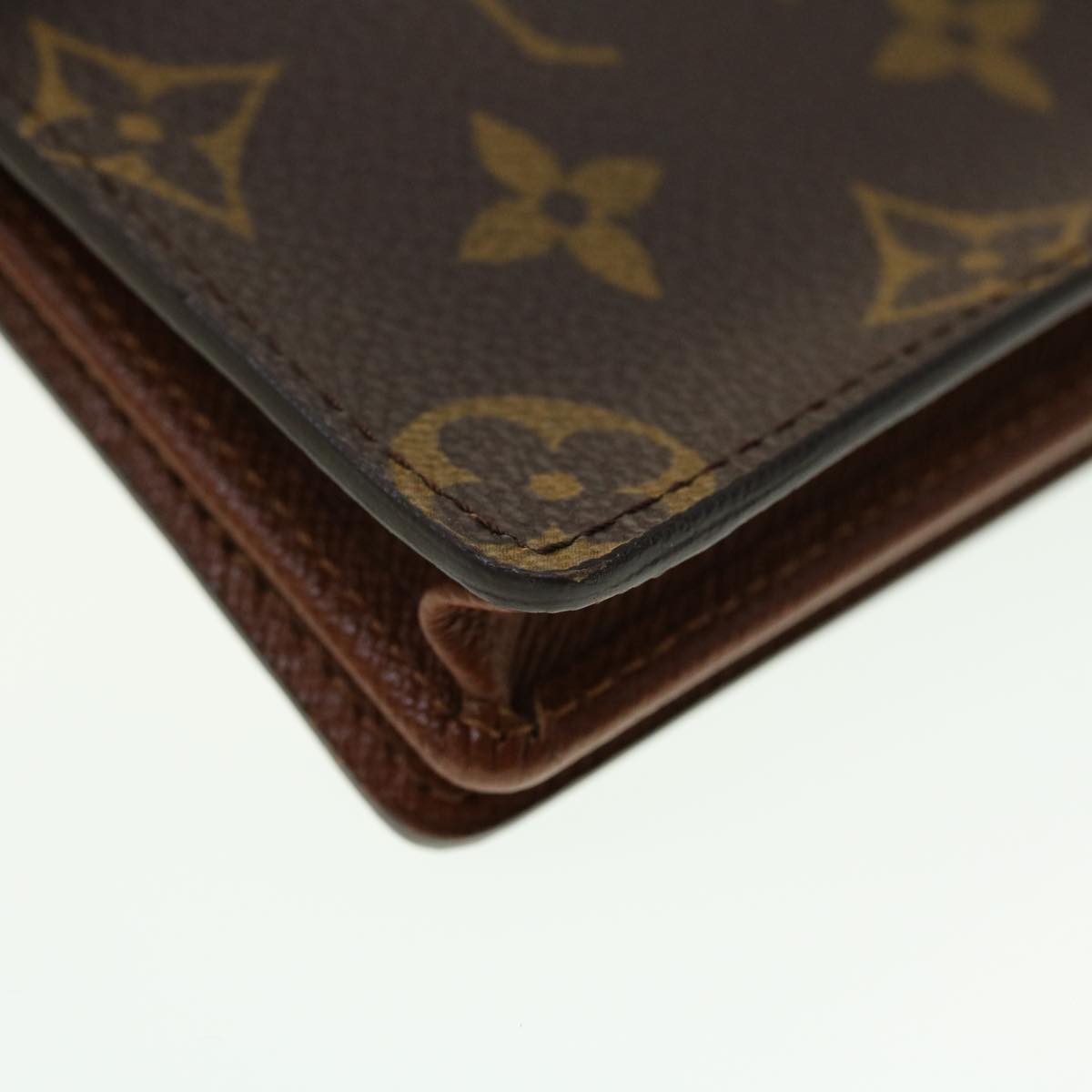 LOUIS VUITTON Monogram Porte Cartes Credit Yen Billfold Wallet M60825 LV yk7103B