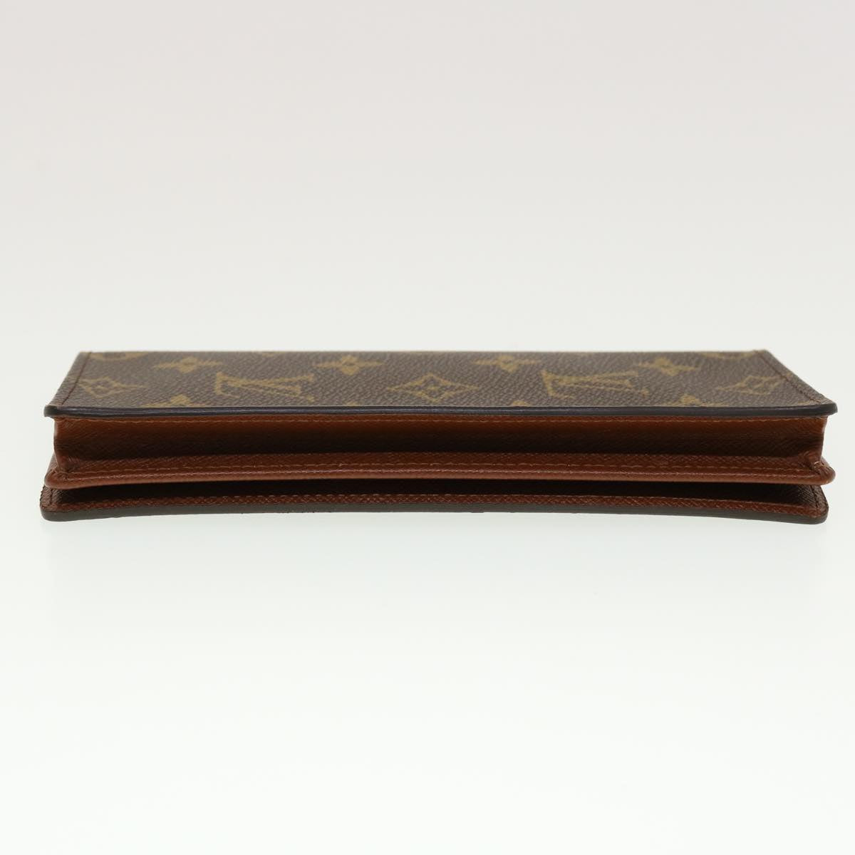 LOUIS VUITTON Monogram Porte Cartes Credit Yen Billfold Wallet M60825 LV yk7103B