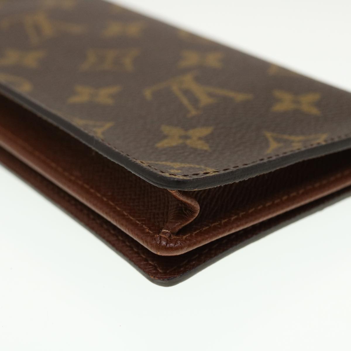 LOUIS VUITTON Monogram Porte Cartes Credit Yen Billfold Wallet M60825 LV yk7103B