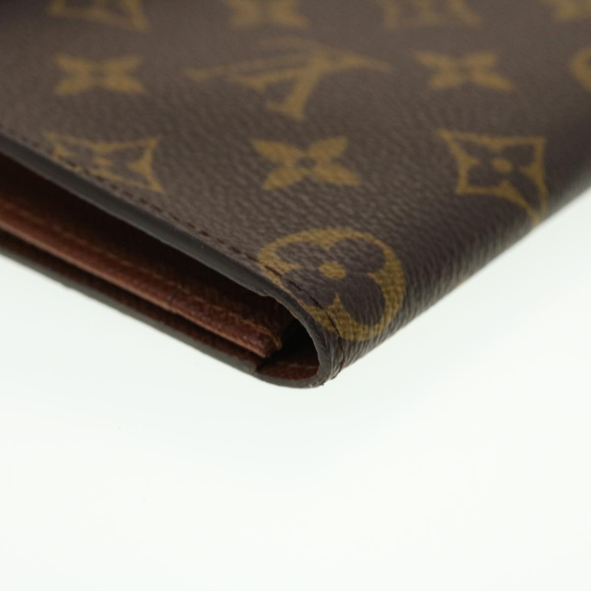 LOUIS VUITTON Monogram Porte Cartes Credit Yen Billfold Wallet M60825 LV yk7103B