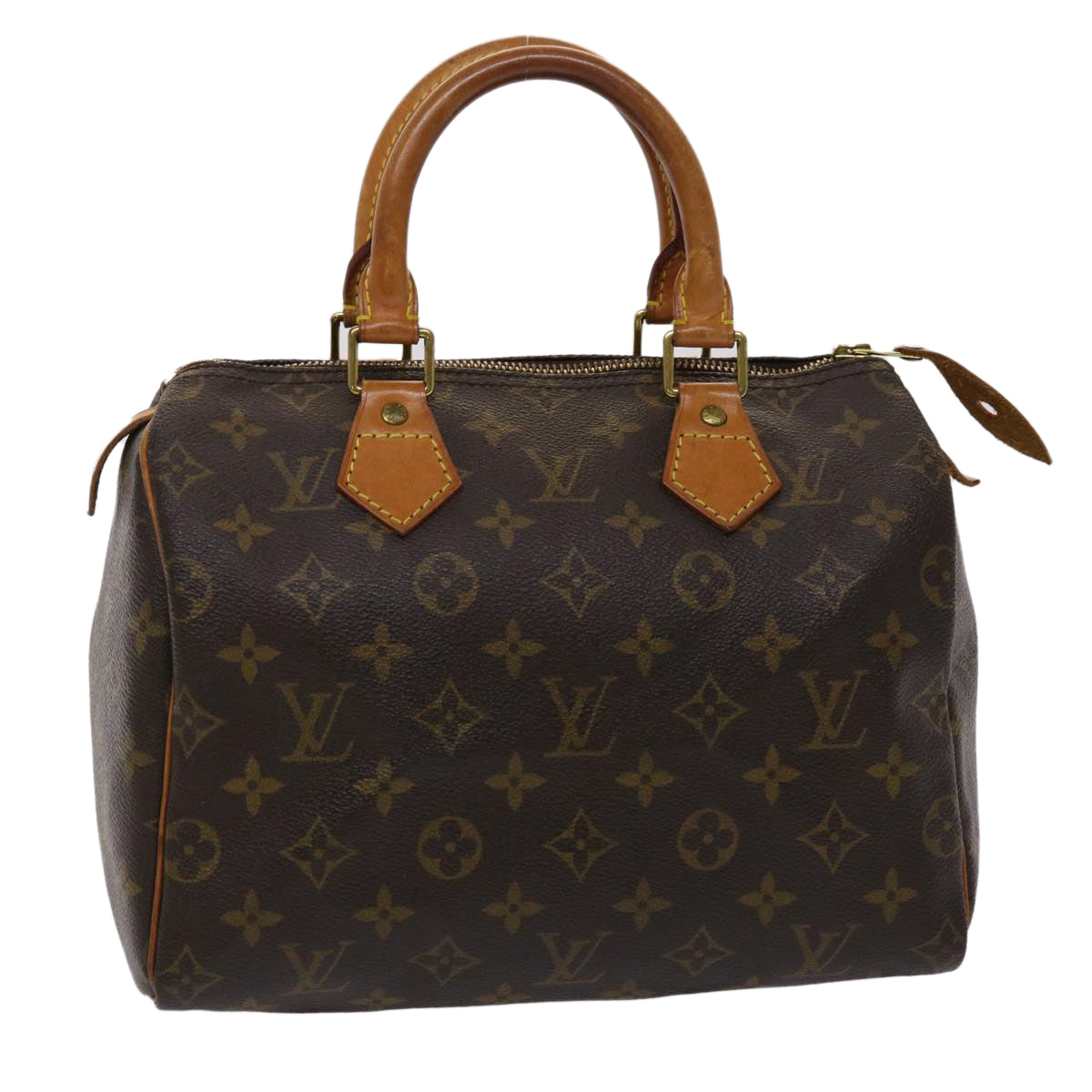 LOUIS VUITTON Monogram Speedy 25 Hand Bag M41528 LV Auth yk7147