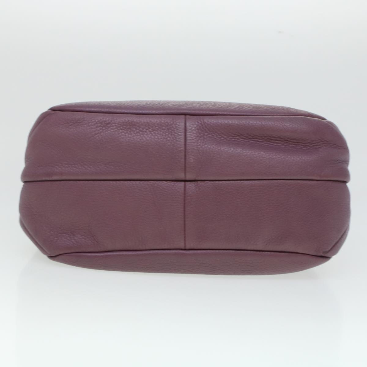 BOTTEGAVENETA Shoulder Bag Leather Purple 125787 Auth yk7225