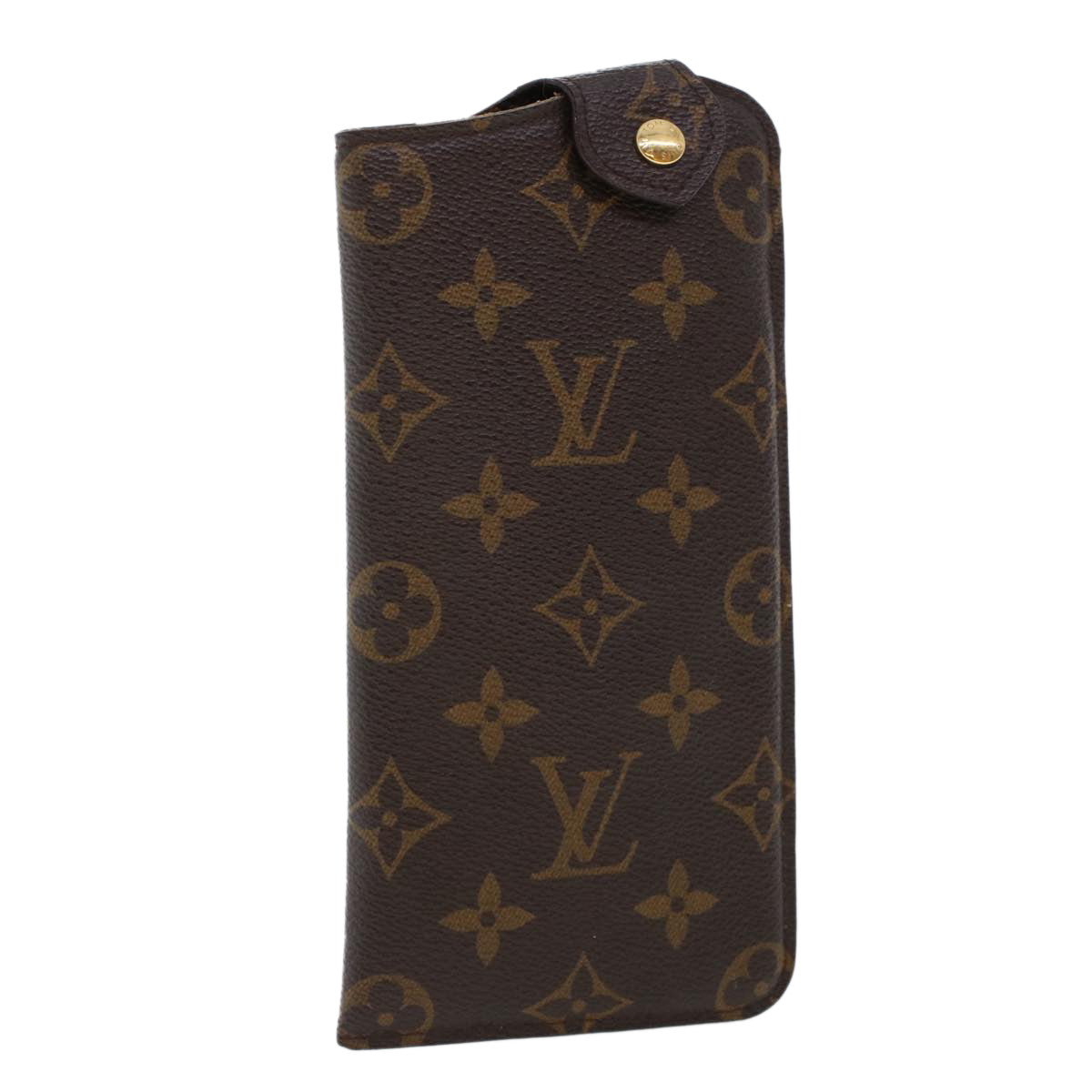 LOUIS VUITTON Monogram Etui Lunette MM Glasses Case M66544 LV Auth yk7266