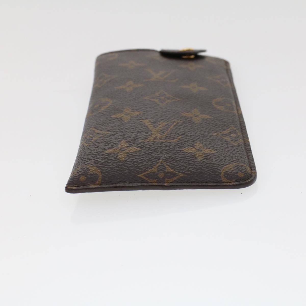 LOUIS VUITTON Monogram Etui Lunette MM Glasses Case M66544 LV Auth yk7266