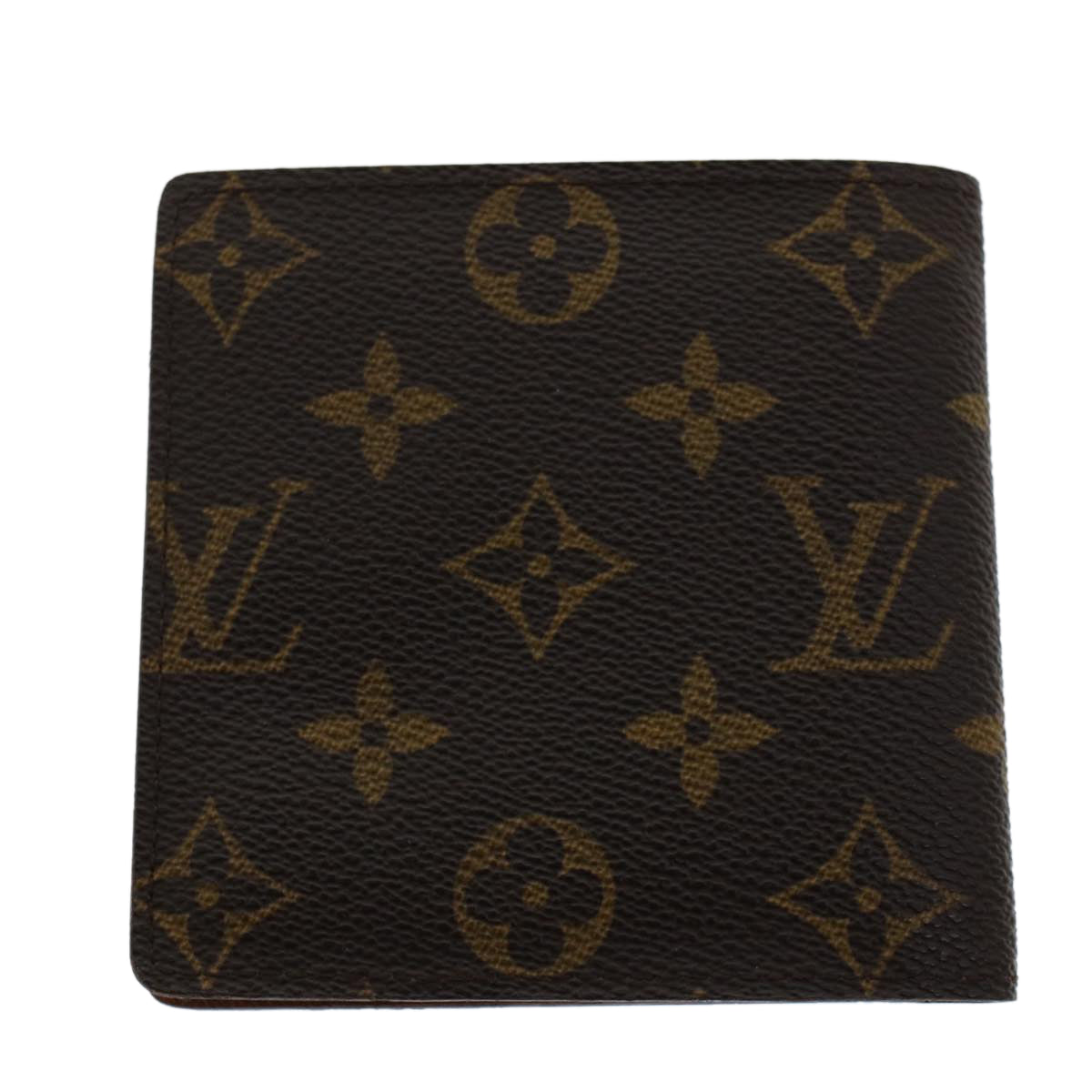 LOUIS VUITTON Monogram Portefeuille Marco Bifold Wallet M61675 LV Auth yk7284 - 0