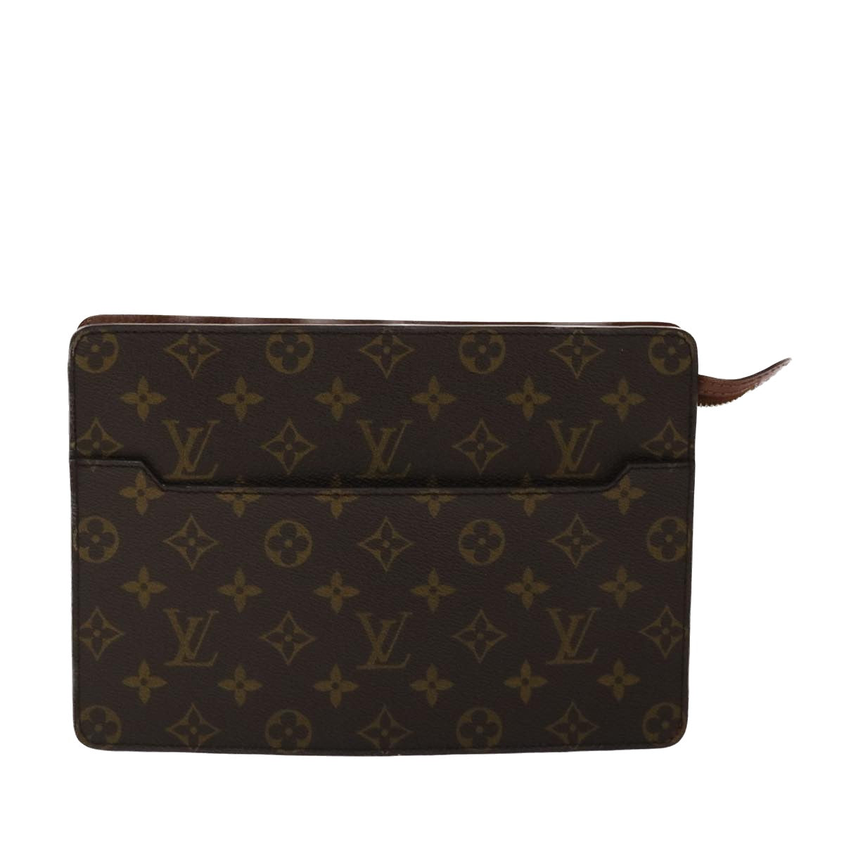 LOUIS VUITTON Monogram Pochette Homme Clutch Bag M51795 LV Auth yk7377B