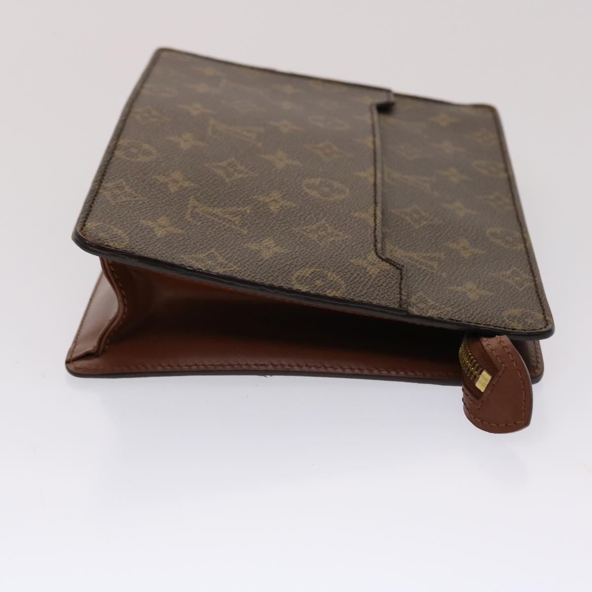 LOUIS VUITTON Monogram Pochette Homme Clutch Bag M51795 LV Auth yk7377B