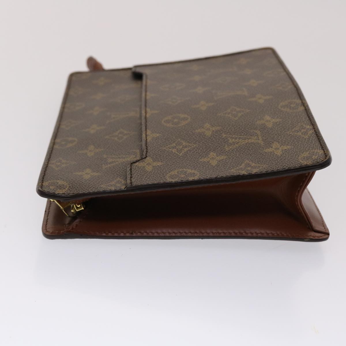 LOUIS VUITTON Monogram Pochette Homme Clutch Bag M51795 LV Auth yk7377B