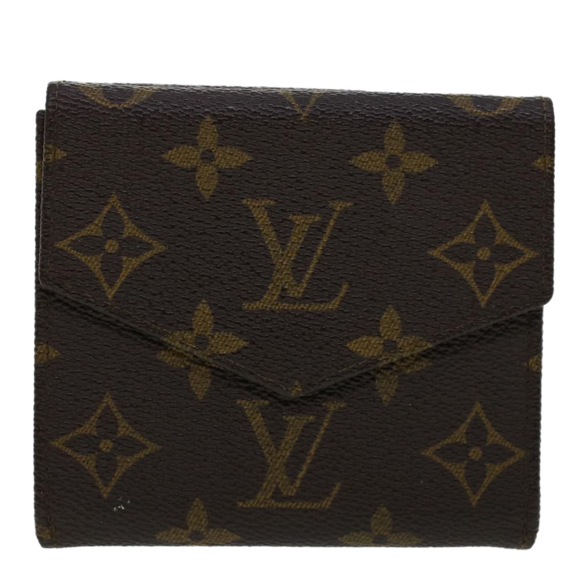 LOUIS VUITTON Monogram Porte Monnaie Bier Cartes Crdit Wallet M61652 LV yk7394B - 0