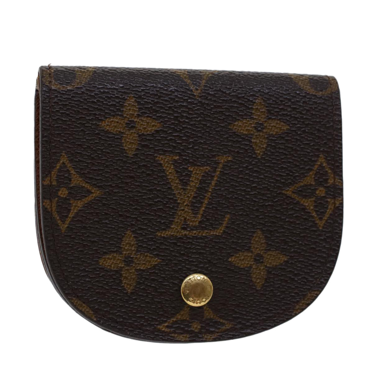 LOUIS VUITTON Monogram Porte Monnaie Guze Coin Purse M61970 LV Auth yk7396B