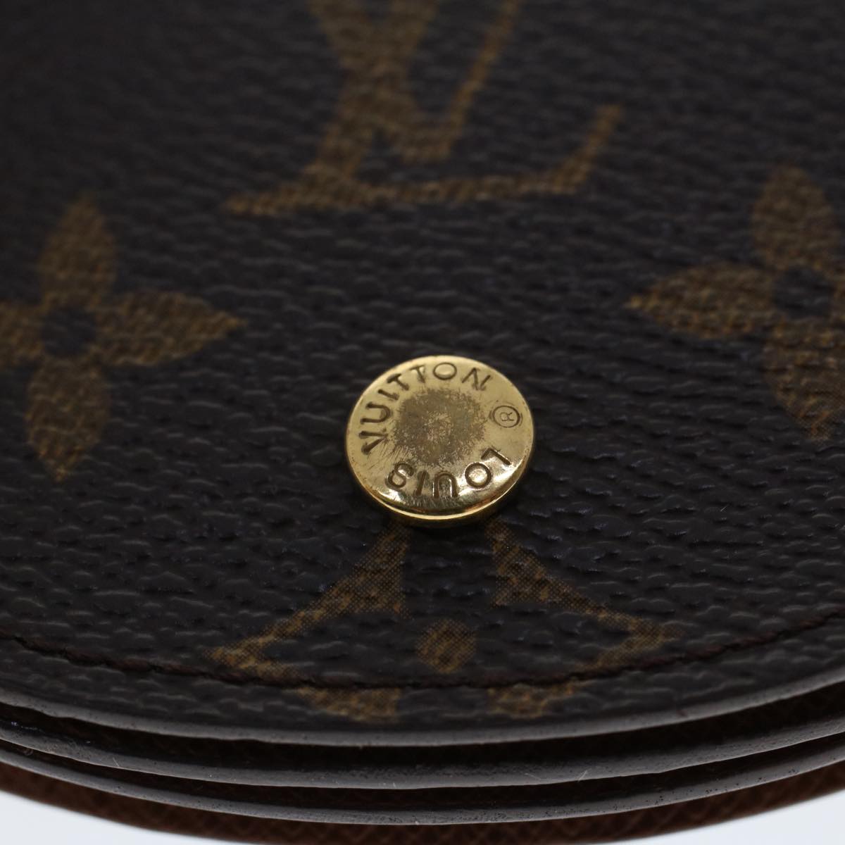 LOUIS VUITTON Monogram Porte Monnaie Guze Coin Purse M61970 LV Auth yk7396B