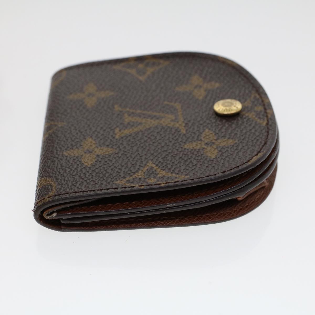 LOUIS VUITTON Monogram Porte Monnaie Guze Coin Purse M61970 LV Auth yk7396B