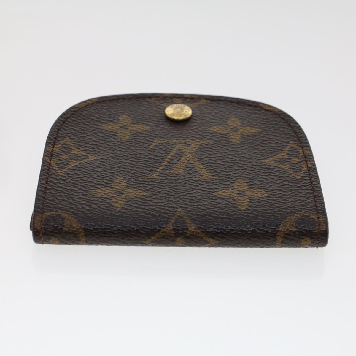 LOUIS VUITTON Monogram Porte Monnaie Guze Coin Purse M61970 LV Auth yk7396B