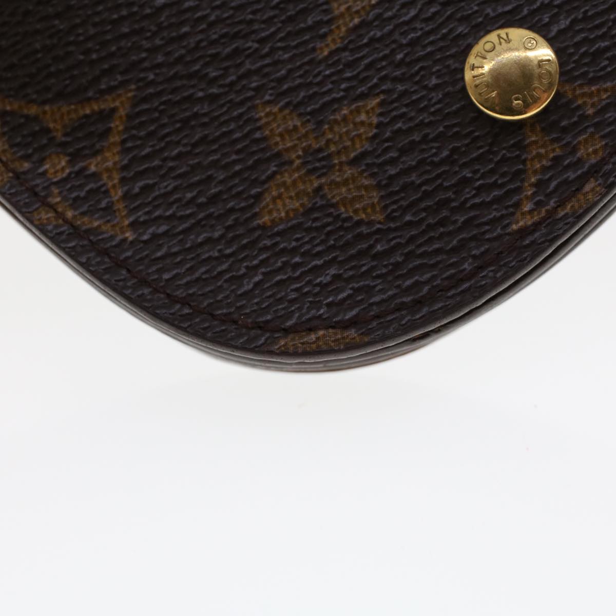 LOUIS VUITTON Monogram Porte Monnaie Guze Coin Purse M61970 LV Auth yk7396B