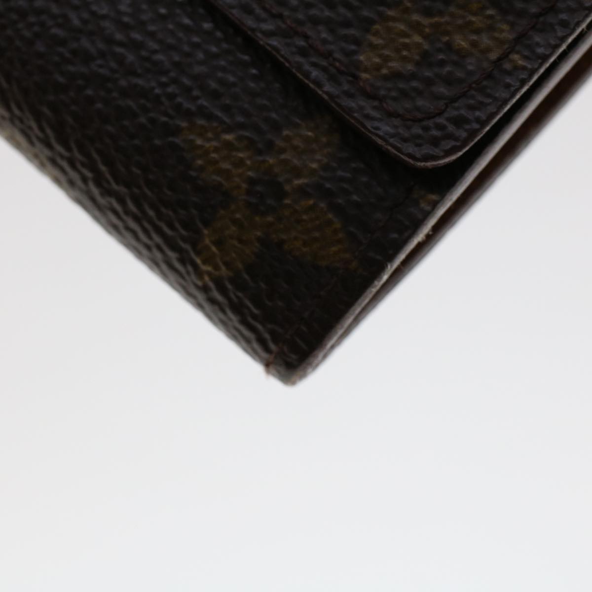 LOUIS VUITTON Monogram Porte Monnaie Zip Long Wallet M61727 LV Auth yk7413