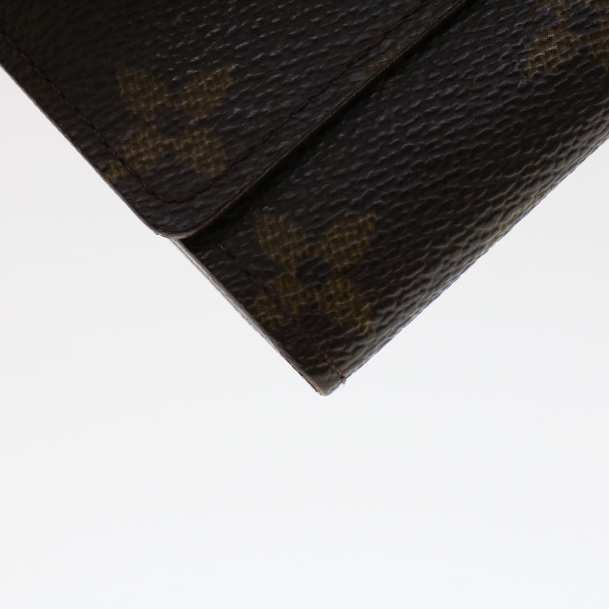 LOUIS VUITTON Monogram Porte Monnaie Zip Long Wallet M61727 LV Auth yk7413